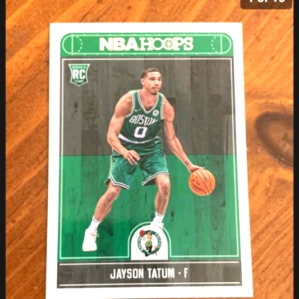 Jason Tatum just 25 his NBA hoops super mint rc